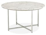 Introduced in 1990, the versatile Classic cocktail table features a clean, simple design that’s easy to personalize. Start with a hand-welded stainless steel base and choose from an array of top options to create a look you love. #furniture #madeinamerica 