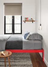 The minimal, modern form of our Core kids platform bed gracefully combines simplicity and utility, perfect for any bedroom. 