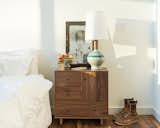 Bedroom, Night Stands, Lamps, Table Lighting, and Medium Hardwood Floor Hudson nightstand and Rayas table lamp  Photo 7 of 20 in Bedrooms by Trey McCampbell from Breezeway