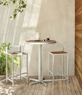 Montego round bar table, Montego bar stools