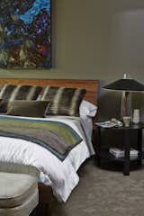 Hudson bed, Greene end table, Quinn ottoman, Haven throw  Photo 12 of 16 in Home Tour: Atlanta Chef Kevin Gillespie