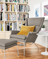 Designed to fit people of almost every size, our Aidan chair gives you all the comfort of a lounge chair in a sleek design.