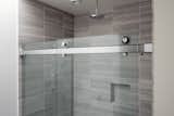 The Rorik sliding door shower system supports openings of up to 6'8" standard.