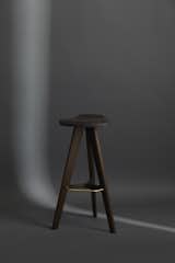 STOOL PIGEON // Pigeon is available in solid black walnut, white oak or ash and its size and finish can be customized. Pigeon's foot rest is available in brass, aluminum or steel, in various abraded, polished or painted finishes.

www.izm.ca/stool-pigeon
