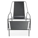 Posture Chair and Ottoman Set, $269.99; available in gray, orange, or white; designed by Chris Deam and Nick Dine for Modern by Dwell Magazine for Target 