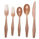Flatware 5 pc Set, $24.99, available in copper or black; designed by Chris Deam and Nick Dine for Modern by Dwell Magazine for Target 