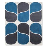 Hand-Tufted Wool Rug 7'x10', $299.99, available in blue or red; designed by Chris Deam and Nick Dine for Modern by Dwell Magazine for Target 