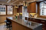  Photo 1 of 4 in Private Boston Residence Shines Bright with Kitchen Island Pendant Lighting