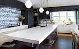  Photo 6 of 6 in Kitchens by Kimball Hales from Bold Kitchen Island Pendant Lighting Shines Bright in Boston Home