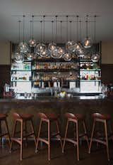 Modern Restaurant Lighting at Adorns Creekside Hotel and Bar