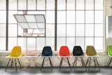 Case Study® Fiberglass Shell Chairs proudly made in Modernica's Los Angeles Factory. 
