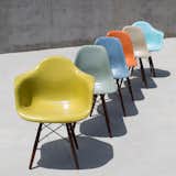 Case Study® Fiberglass Shell Chairs with Dowel Base 
Made in California by Modernica  Photo 19 of 23 in Case Study Furniture® Fiberglass Shell Chairs by Modernica