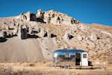 The Kugelschiff is a live/work Airstream trailer that can travel the landscape.