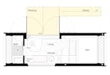 RACV tiny home plan  Photo 8 of 10 in This Bold Tiny Home Blends The Best of Traditional and Contemporary Aesthetics