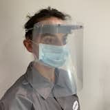 Isaac Budmen and Stephanie Keefe, of Budmen Industries in New York, developed an open-source face shield design that can be downloaded and 3D printed for healthcare workers treating the COVID-19 virus.