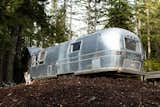 Designer and builder Ryan Hanson and his wife Catherine Macleod turned a 1970s Airstream into a tiny getaway for their family.