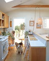 Tiny Canal Cottage by Whitney Leigh Morris kitchen