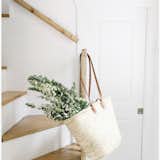White Country Tiny House staircase