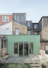 A 1920s London Home Is Revived With a Mint-Green Aluminum Addition