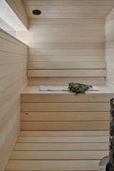 A sauna, a substantial part of Finnish culture, is featured in each of the three suites.