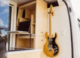 "I've this pull-out studio in the van, where I can create,