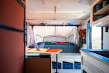 Sleeping area of Mobile Design Studio by Colossus Mfg.
