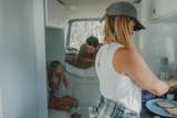 Kitchen Cabana's Mercedes camper van features an indoor compact kitchen.  Photo 3 of 7 in #VanLife Too Big of a Commitment? Rent the Lifestyle Instead