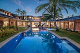 Outdoor, Grass, Swimming Pools, Tubs, Shower, Trees, and Large Pools, Tubs, Shower  Photo 1 of 5 in An Incredible Beachfront Estate in Hawaii Asks $19.8M by Sotheby’s International Realty