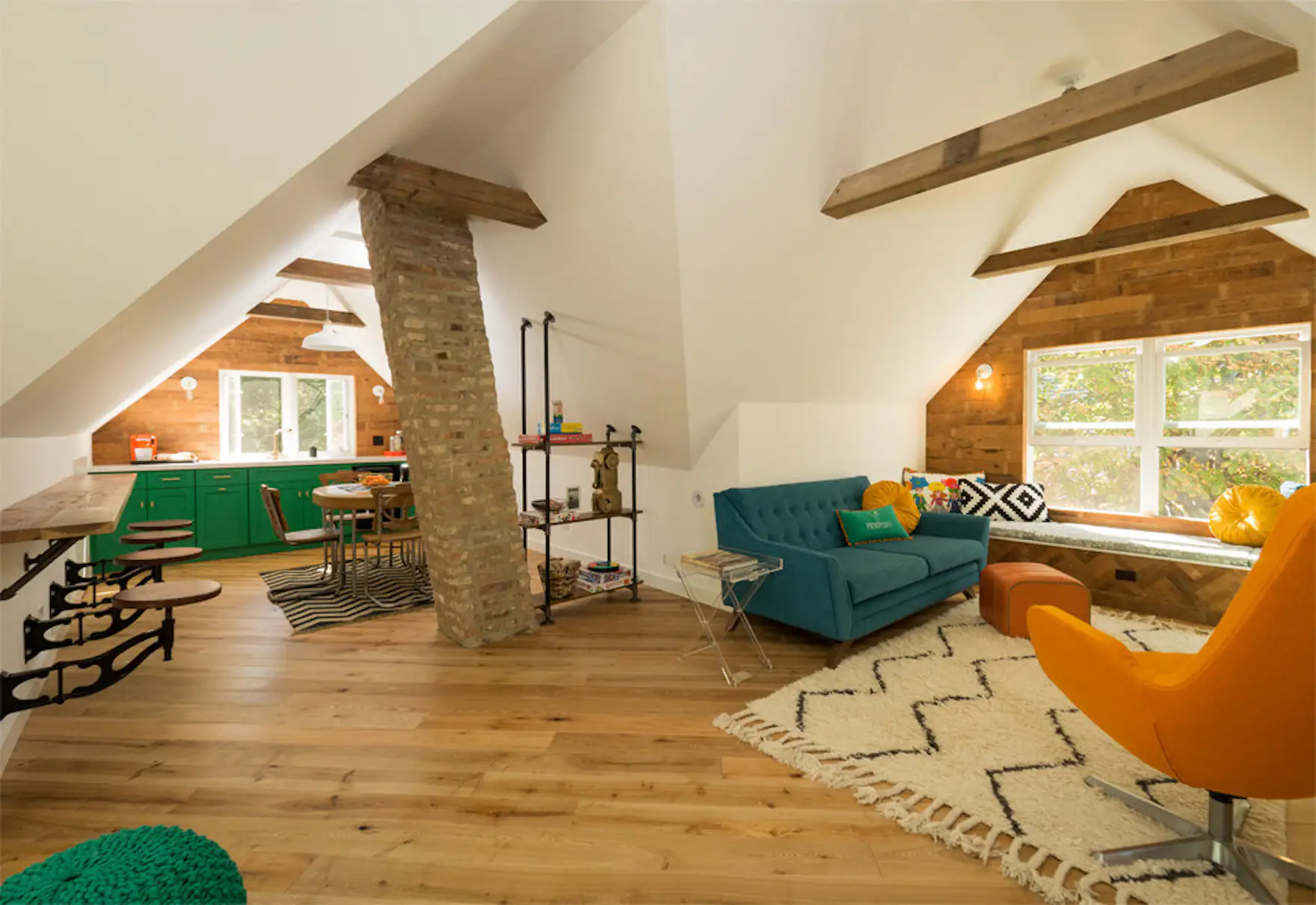 Image showcasing Photo 4 of 11 in 10 Bright and Airy Modern Attic Renovations - Dwell