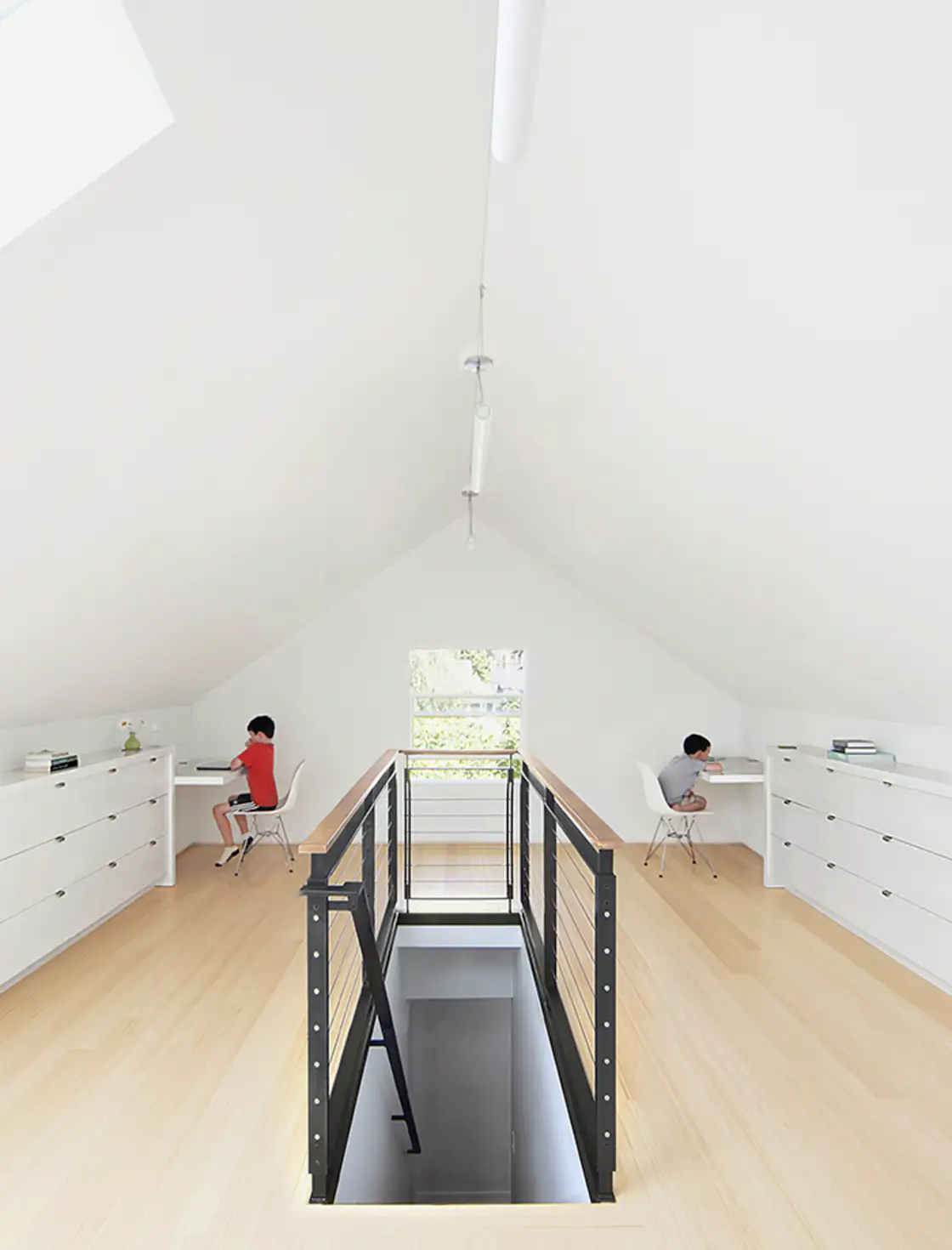 View of Photo 11 of 11 in 10 Bright and Airy Modern Attic Renovations - Dwell