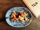 With mid-century modern meets Taiwanese design aesthetic and traditional Taiwanese dishes have been updated. Family style, creative meals on beautiful dishes.