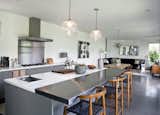 The house contains four bedrooms and two-and-a-half baths. The open kitchen is by Boffi.&nbsp;