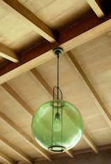 Yeon re-purposed a Japanese fishing buoy into a lighting fixture which became the inspiration for the