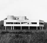 Villa Savoye, Poissy, France,  Le Corbusier, 1928-1931