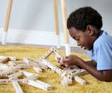 Bokah blocks are a family of four sizes: Longs, Halfys, Smalls, and Tinys. Bendys are single-size, flexible units that can stretch, pull, bend, and twist.  Photo 2 of 5 in Foster Your Child's Creativity With These Modern, Architectural Building Toys For Kids