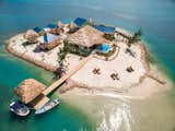 Powered by a state-of-the-art solar power system, you can literally go off the grid at this private island in Belize. The uniquely designed compound home includes five private suites specifically laid out to take advantage of the amazing sea and mountain views and the cool trade winds off the Placencia Peninsula in southern Belize.