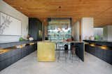 Kitchen, Drop In, Recessed, Open, Refrigerator, Pendant, and Wood  Kitchen Pendant Recessed Open Photos from An Incredible Vacation Villa in the Balinese Jungle That’s Part Chameleon