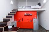 Kitchen, Colorful Cabinet, Refrigerator, Undermount Sink, Pendant Lighting, and Cooktops  Photo 7 of 30 in 10 Incredible Rentals For Your Dream Trip to Iceland