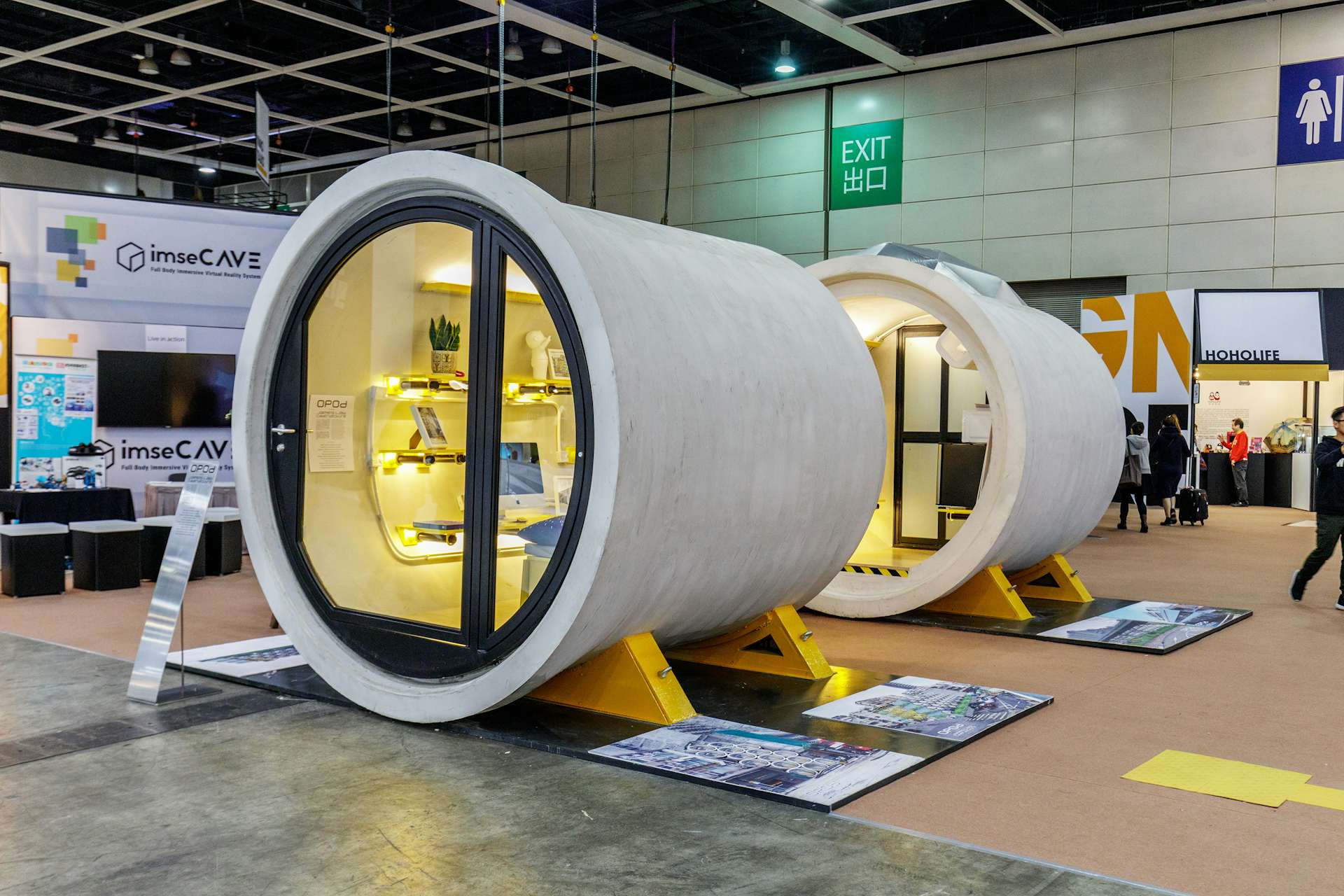 These Tiny, Modular Homes Are Made of Concrete Water Pipes Dwell
