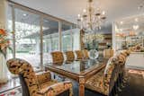 A vast sense of space exists in the large formal dining room which overlooks the patio.