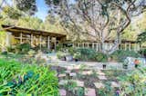 Outdoor, Shrubs, Garden, Walkways, Trees, and Gardens  Photo 9 of 10 in An Exceptional Midcentury by Case Study Architect Pierre Koenig Hits the Market