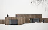 Exterior, House Building Type, Wood Siding Material, and Flat RoofLine  Photo 1 of 18 in A Cubic Dwelling in Norway Just Oozes Hygge