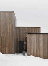 Exterior, House Building Type, Wood Siding Material, and Flat RoofLine  Photo 4 of 18 in A Cubic Dwelling in Norway Just Oozes Hygge