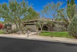 Exterior, Mid-Century Building Type, Concrete Siding Material, Brick Siding Material, Shingles Roof Material, and Gable RoofLine  Photo 4 of 27 in Cool houses I'll never own... by Scott Holz from Devo Co-Founder Gerald Casale Lists His Palm Desert Midcentury For $1.2M
