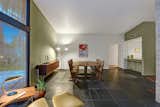 The dining area is just off the kitchen and living area.