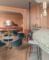 A Historic London Property Is Converted Into a Modern Mediterranean Eatery