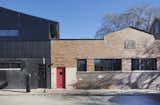 The exterior is now a stunning mix of old and new.  Photo 4 of 29 in Before & After: A Rundown Bodega in Chicago Is Reimagined Into a Vibrant Live/Work Space