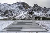 Staircase, Concrete Tread, and Metal Railing The views of the fjord are magnificent, both facing the vast open Norwegian ocean as well as looking towards the mountain.  Photos from This Concrete Rest Stop Will Make You Want to Visit Norway