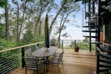 The decks and balconies take full advantage of the sylvan setting and the stunning views.&nbsp;