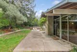 The&nbsp;backyard has lots of potential for outdoor entertaining.